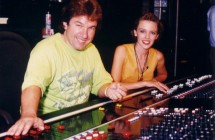 Pete Hammond and Kylie Minogue